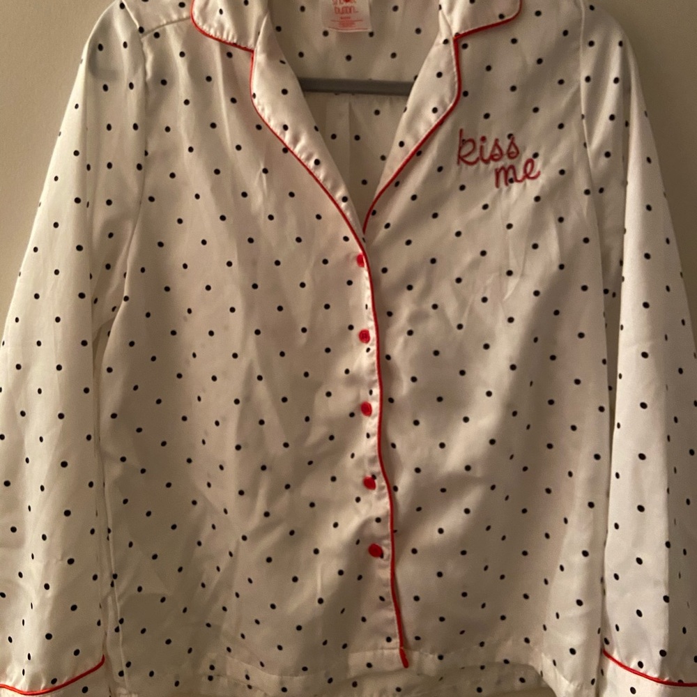 “Kiss me” pajama set